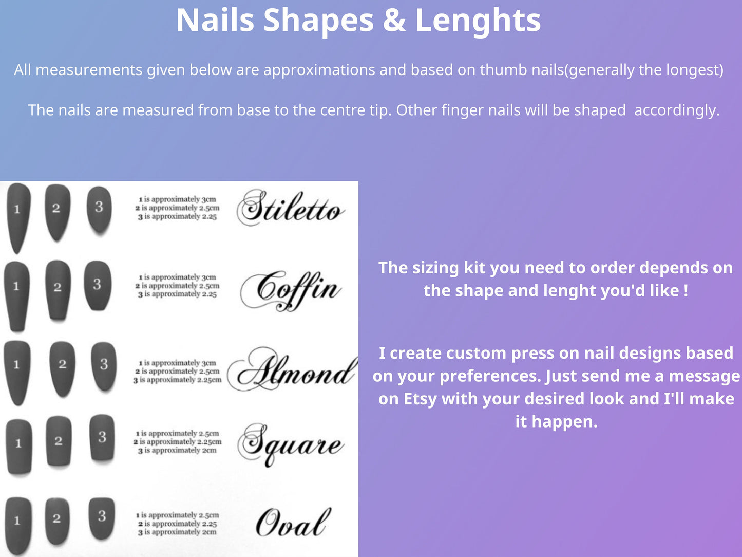 Freestyle Press On Nails | Trendy Press On Nails with Unique Designs | 3D Gel Nail | Handcrafted Nail Art | J23